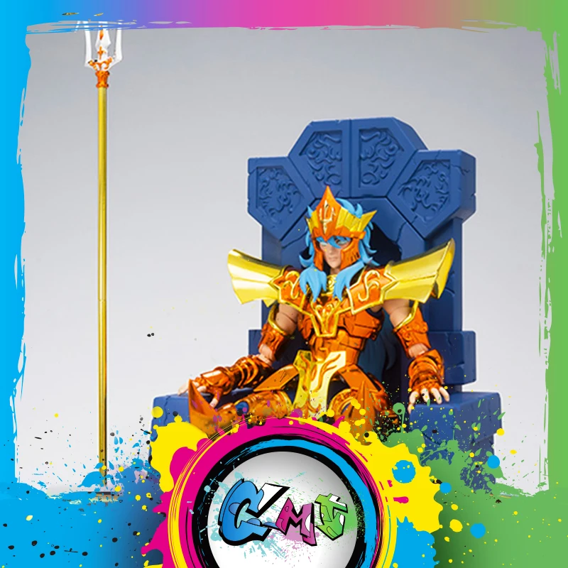 CMT в наличии BANDAI Tamashii Saint Seiya Ex Emperor Poseidon Imperial Sloan Set экшн фигурка миф метел|Игровые
