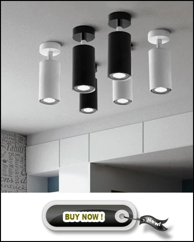 Graus de Rotação Lâmpada do Teto Superfície Regulável Montado Levou Downlight Cob Whiteblack Ac85 265v 360 Led Spot Light 15 w 9 w 7 w 5 w 3 ceiling lights