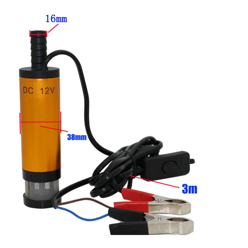Mini-12V-Diameter-38MM-Electric-Water-Car-Camping-Submersible-Transfer-Oil-Pump-Aluminium-Alloy-Belt-Filter (2)