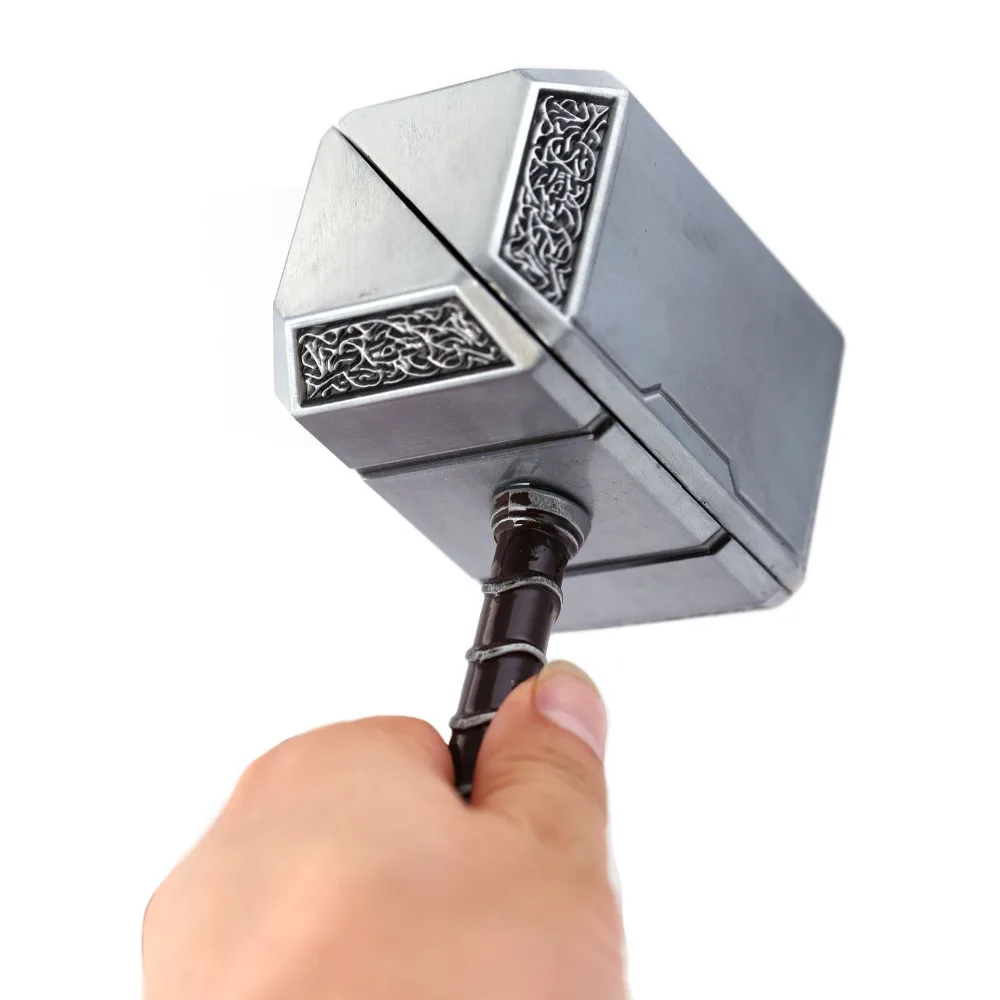 Koop 73cm Cosplay Wapens 11 Thor Bijl Hamer Marvel Movie Rollenspel Wapen Veiligheid PU Thor Thunder Stormbreaker Figuur Model speelgoed