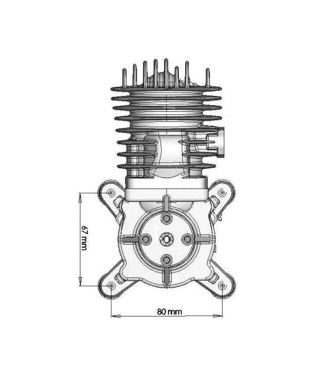 DLE двигатель DLE55 55cc бензиновый двигатель для модели самолета RC