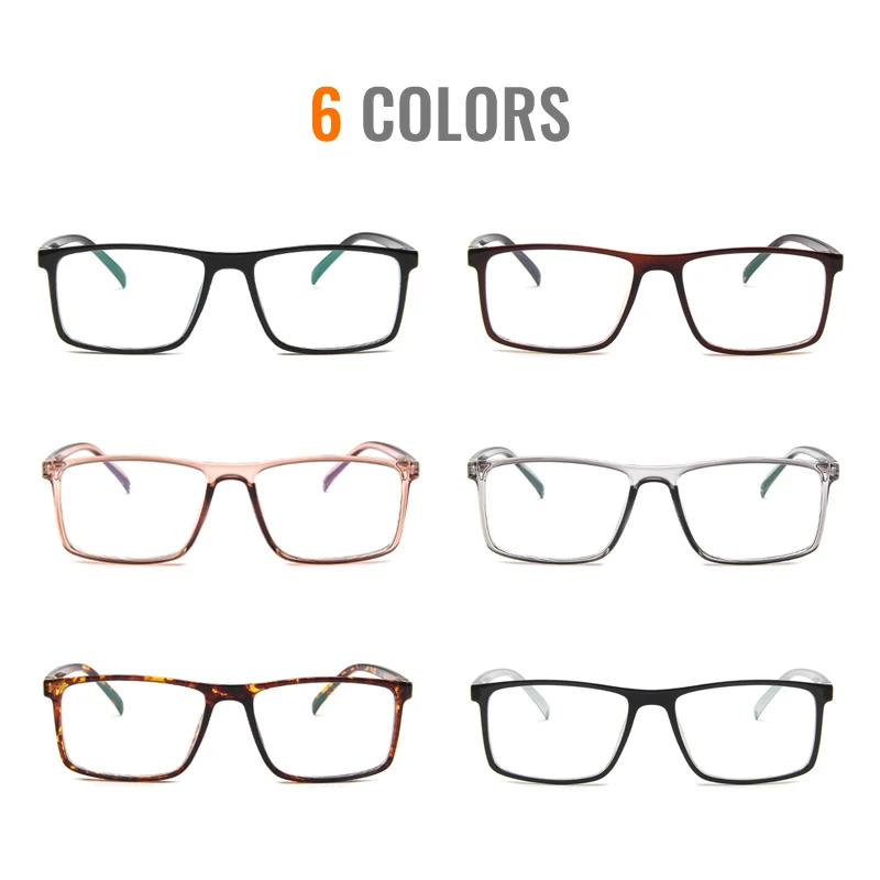 Toketorism Высокая мода прямоугольные очки для близорукости модные оправы для очков для женщин мужчин 9242