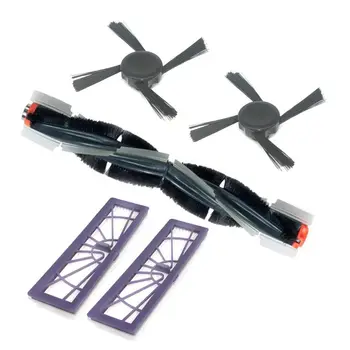 

5Pcs Combo Side Brush Filter Kits Vacuum Cleaner Parts For Neato Botvac 70e 75 80 85 L29K