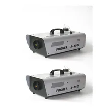 Aliexpress - 2pcs/lot Wire Remote Control 1500W Smoke Machine Stage Fog Machine 1500watt Good For DJ Disco Equipment Show Dmx Lights