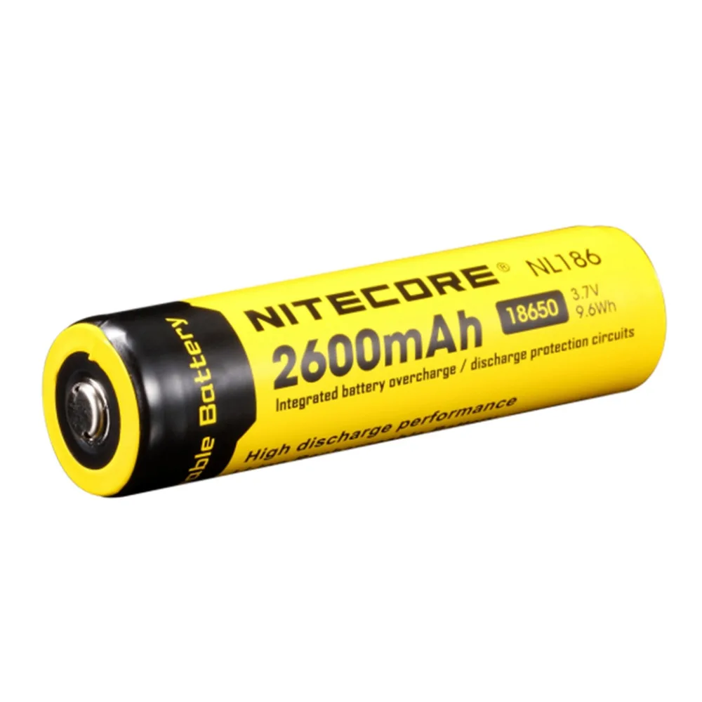 

Nitecore NL186 2600mAh 18650 Protected Li-ion Battery(1-Cell ) + Free shipping