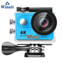 Winait Популярные H9 спортивные камера с 30 м Водонепроницаемый WIFI действий 1050 мАч батареи Card максимальная поддержка 32 ГБ