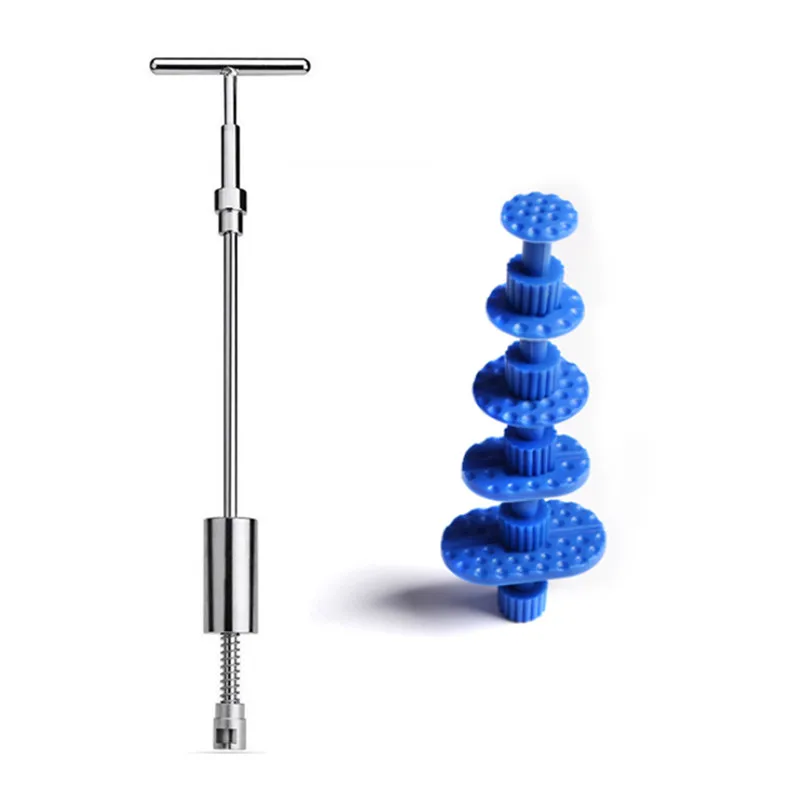 

pdr hammer PDR Tools Kit For Car Dent Puller Slide Hammer Dent Puller Suction Cup 5Pcs Glue Tabs Pulling Dent Removal Puller