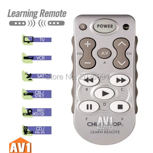 1 шт. обучающий пульт дистанционного управления L102 для TV/SAT/DVD/CBL/CD/DVB-T SAMSUNG LG SONY PHILIPS
