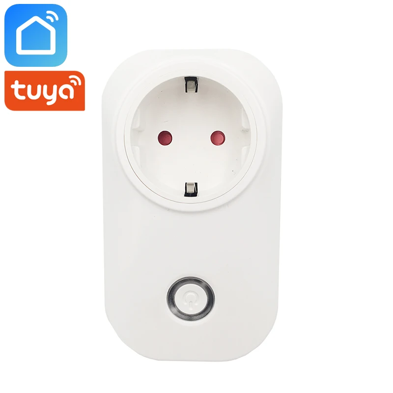 

Tuya Smart Life App Smart Plug Wifi Socket 16A Power Meter EU FR UK US AU BR Chile Switzerland Israel Plug Alexa Google Home
