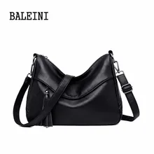 Сумки через плечо для женщин, модные женские сумки из натуральной кожи, сумки-тоуты, сумки из мягкой овчины с кисточками, женская сумка на плечо