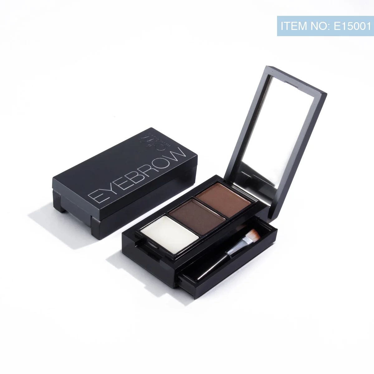 

Pro 2 Color Eyebrow Enhancer Makeup Eyebrows powder Long-lasting Waterproof With Brush Mirror Cosmetic Kits
