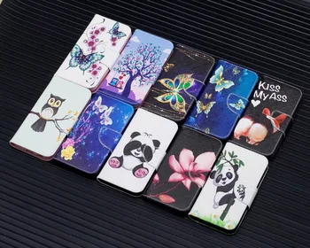 

30pcs/lot Cartoon butterfly Wallet Leather Stand PU+TPU Cover Case For Samsung Galaxy J5 J530 2017 EU Version