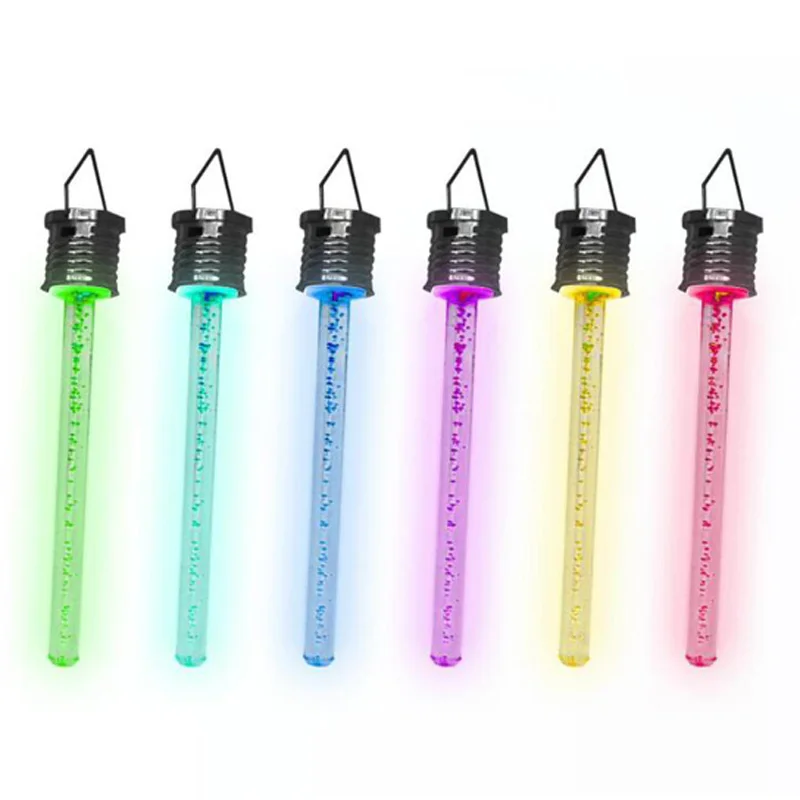 LED Solar light Hang Pendant Lights Colorful Outdoor Lamp Chandelier Christmas Party Tree Decor acrylic stick Garden Solar lamp (11)