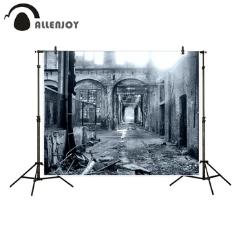 

Allenjoy backdrop for photo waste factory retro punk background portrait shooting newborn photocall photobooth photo prop