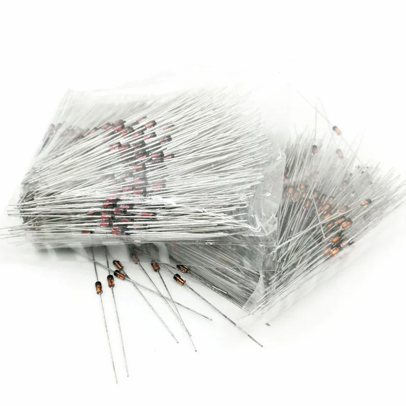 1000pcs wholesale 0.5W 1/2W zener diodes diode voltage regulator DO-35 2v2 2v4 2v7 3v3 3v6 4v3 4v7 5v6 5v1 10v 12v 13v 15v 18v 1000pcs wholesale 0.5W 1/2W zener diodes diode voltage regulator DO-35 2v2 2v4 2v7 3v3 3v6 4v3 4v7 5v6 5v1 10v 12v 13v 15v 18v