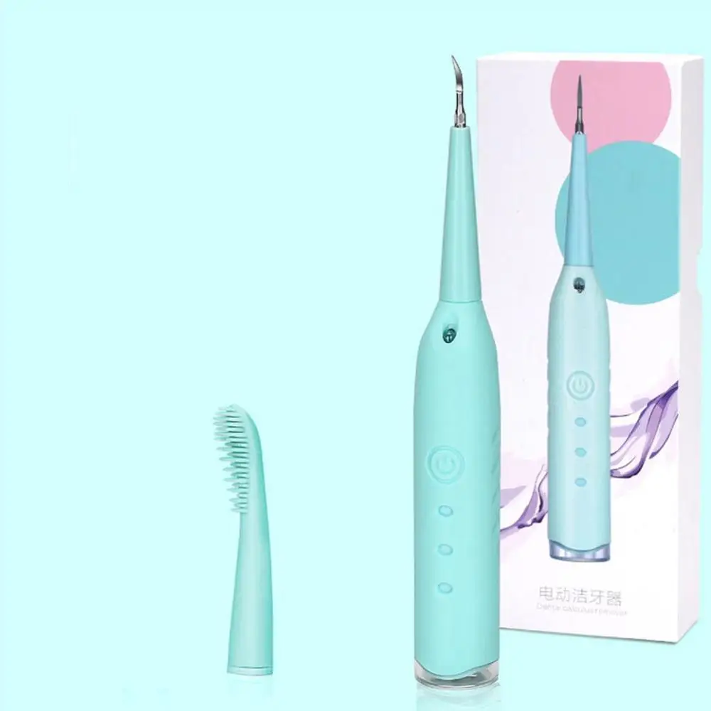 

Portable Electric Sonic Dental Scaler Tooth Calculus Remover Tooth Stains Tartar Dentist Teeth Whitening Tool with LED indicator