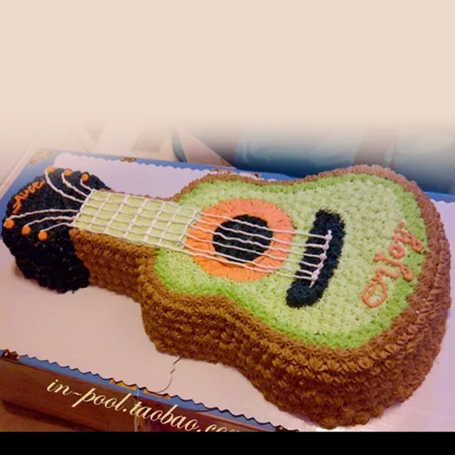 guitar cake pan the best cake of 2018 acoustic guitar cake template