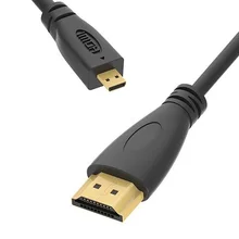 LNYUELEC Micro HDMI(тип D)-HDMI(тип A) позолоченный(высокая скорость) Micro HDMI кабель 1.4a 2,0 настоящий 3D и Ethernet