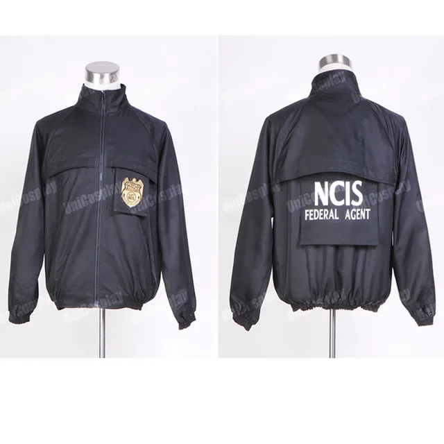 Ncis Veste Costume Uniforme Personnel Le Cosplay Noir De RqwaHHS