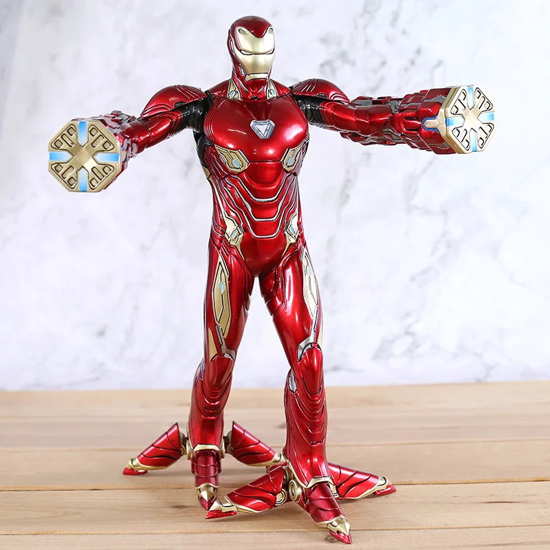 Сумасшедшие игрушки 1/6 MK50 Железный человек ПВХ фигурка из фильма мстители со