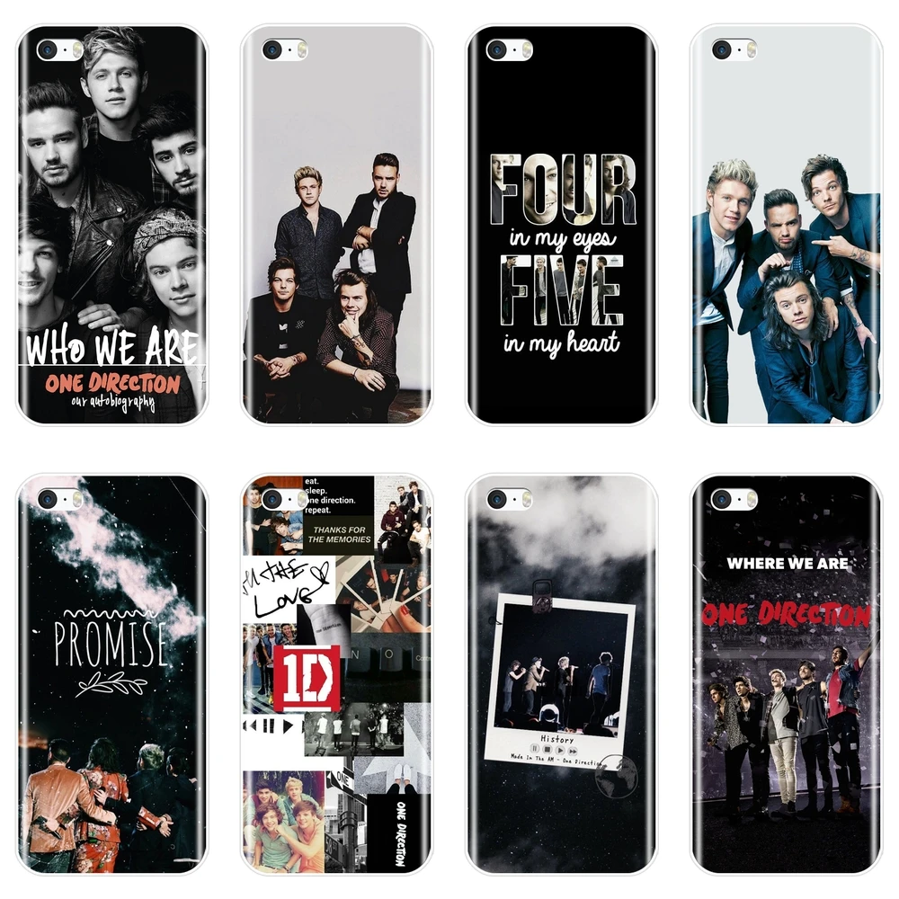 

Soft TPU Case For iPhone 5 S 5C 5S SE Case Ultra thin One Direction Silicone Phone Cases For iPhone 4 S 4S Cover
