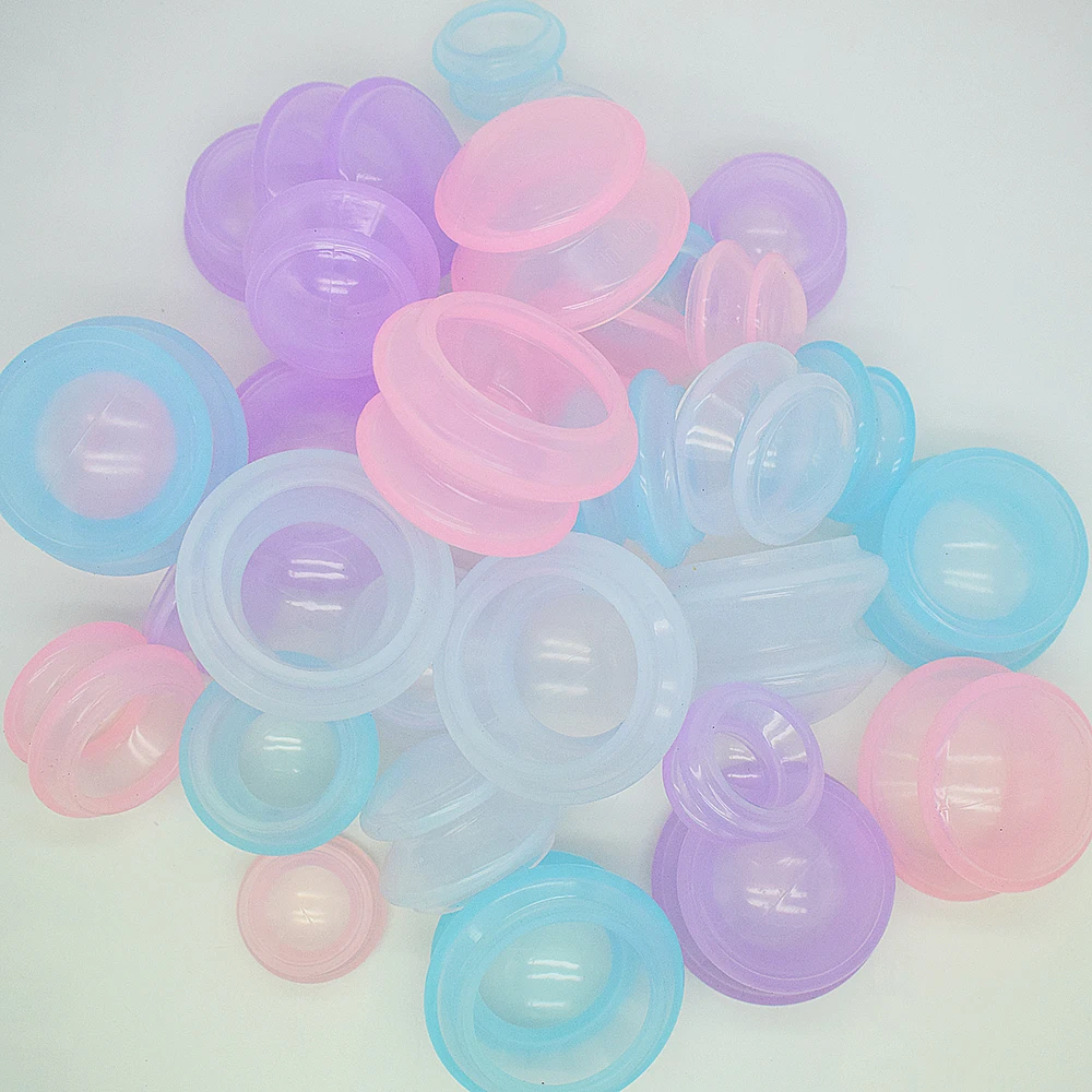 Wholesale 50 sets Massage cups for cup Silicone Massage suction cups