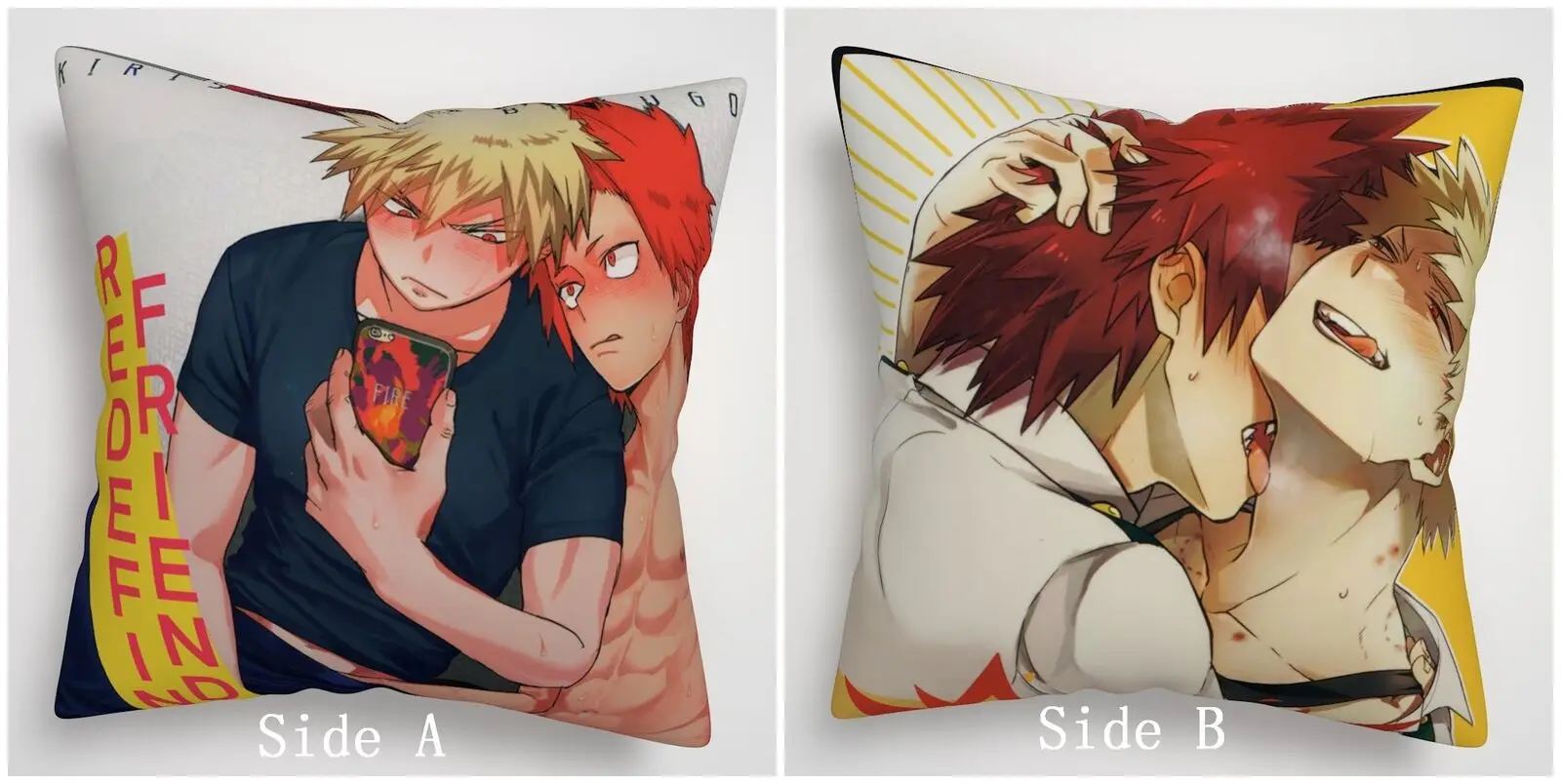 Boku No Hero academic Bakugou Аниме Манга Двусторонняя Подушка Чехол для подушки