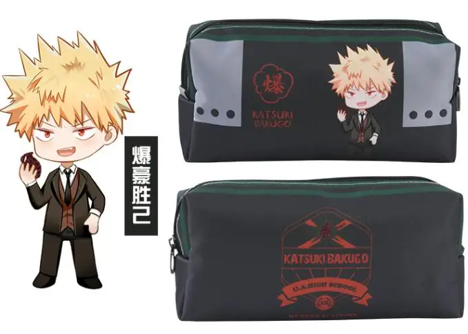 My Hero Academy Boku no Todoroki Shoto katsuki bakugo DEKU чехол для карандашей сумка ручек Студенческая
