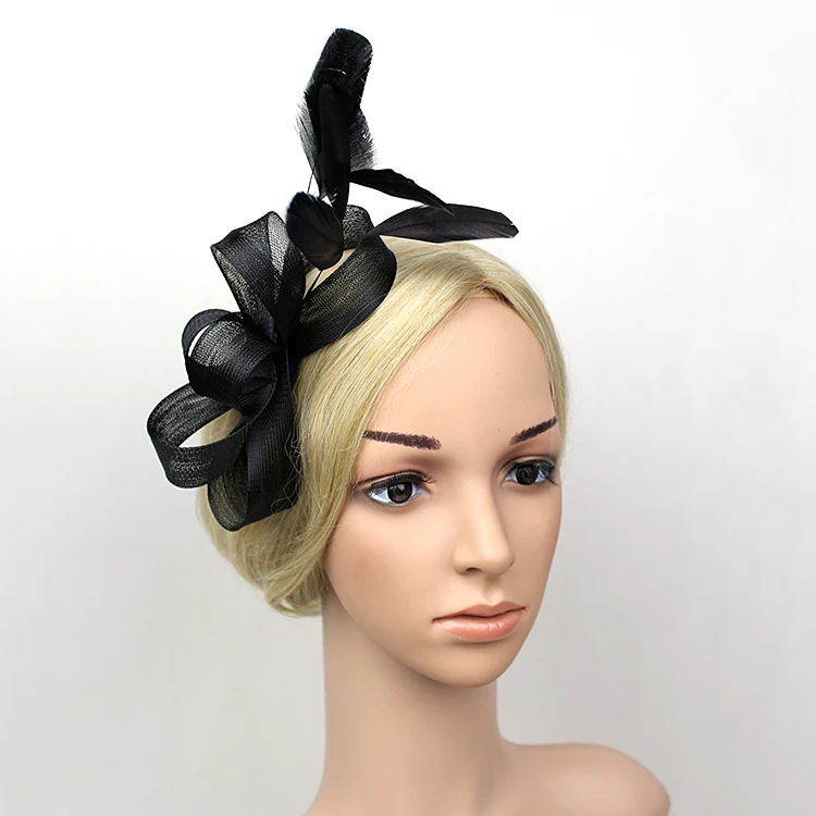 beige hats and fascinators
