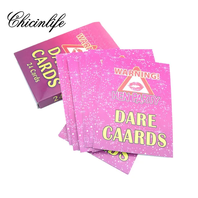 24pcs Lot Hen Party Dare Card For Bachelorette Night 24pcs Lot Hen Party Dare Card For Bachelorette Night Supplies Wedding