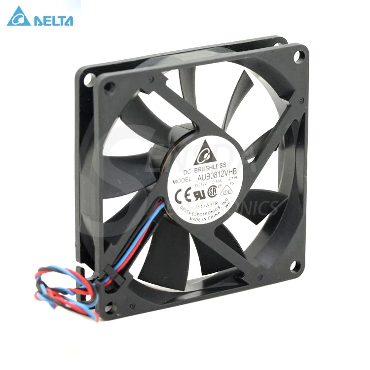 

Original for delta AUB0812VHB 8015 8cm 80mm DC 12V 0.30A slim chassis power supply cooling fans cooler