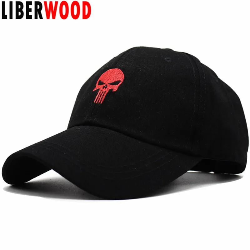 Кепка LIBERWOOD кепка с вышитым героем США бейсболка логотипом в виде черепа Snapback
