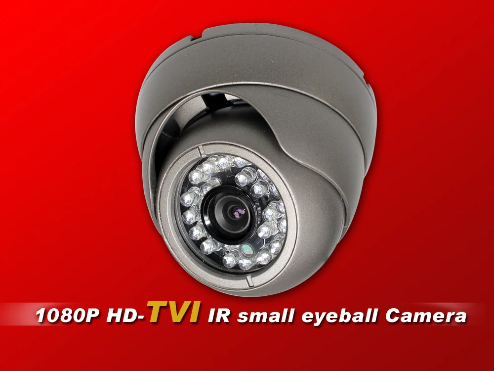 Бесплатная доставка HD TVI 1080P1/2 8 'Датчик Sony Exmor камера безопасности 24IR 3 мега 6 мм UTC