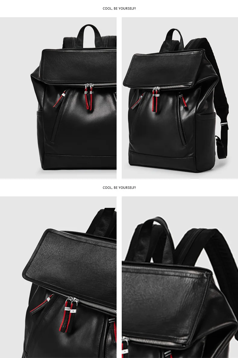 Бизнес для мужчин рюкзаки 100% пояса из натуральной кожи дорожная сумка Мода человек рюкзак повседневное ноутбук мужской
