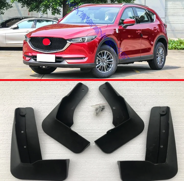 

For Mazda CX-5 CX5 2017 2018 2019 4PCS Mud Flaps Splash Guards Fender Mudguard Kit Mud Flap Splash Guards Mudguard Car styling