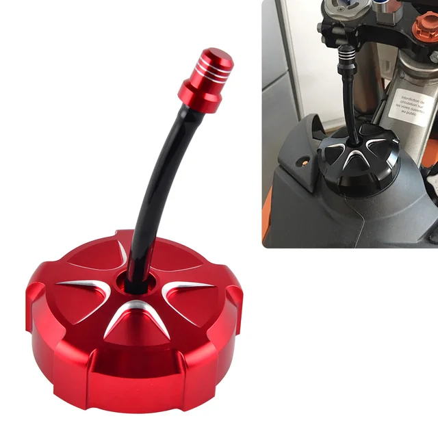 Nicecnc Motorcycle Fuel Tank Gas Cap Cover Vent For Honda Cr85r
