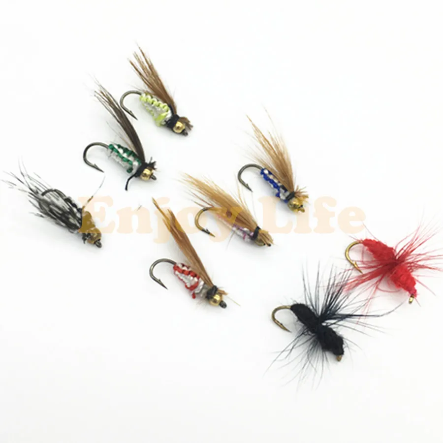 40pcs/lot Dry Fly Hooks Set Fishing Trout Salmon Dry Flies Fish Hook Lures Baits|dry fly hook|fly hookfishing hook - AliExpress
