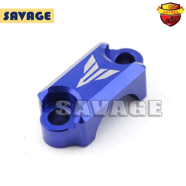 

Motorcycle CNC Aluminum Brake Master Cylinder Clamp Handlebar Clamp Cover For YAMAHA YZF-R3 YZF-R25 2014-2015 Blue