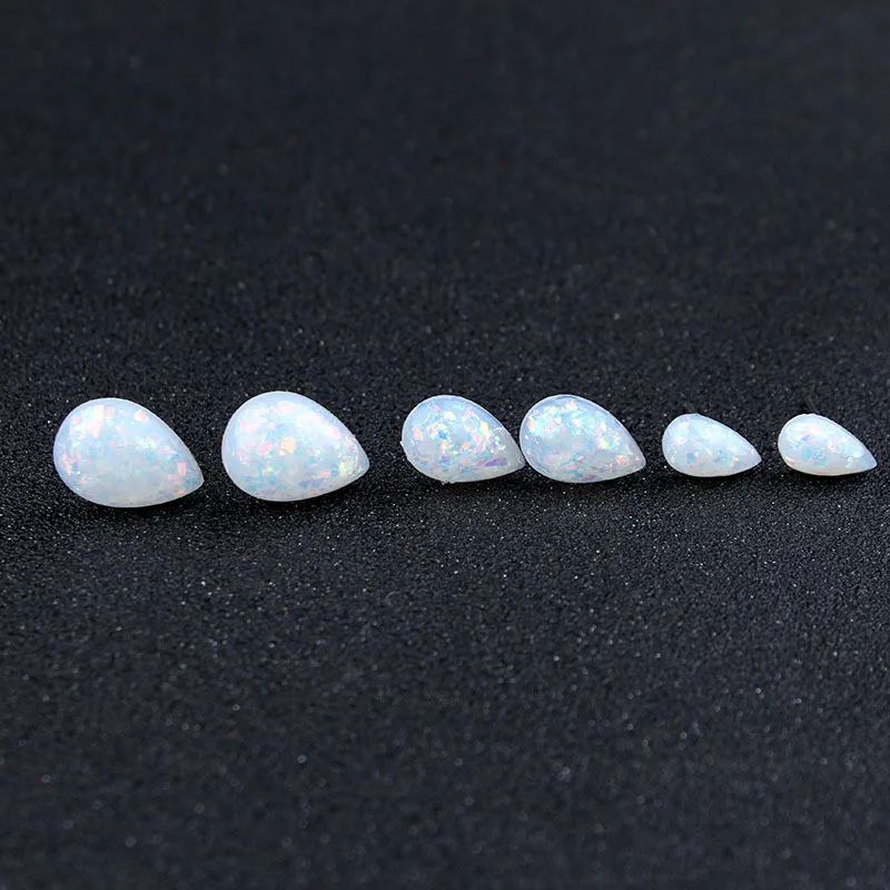 Dayoff-Chic-Female-Pierced-EarStud-Exquisite-Water-Drop-Small-Earrings-Women-Jewelry-Resin-Round-Silver-Cute