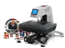 Free shipping ST-420 3D Vacuum Heat Transfer Machine Pneumatic Sublimation Printer Heat Press for Mug Phone Case T-shirt Rock
