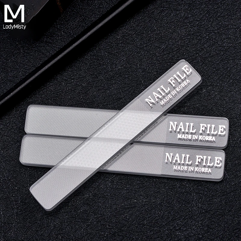 

1 Pc Durable Nail Art Tools File Crystal Glass Buffer Sanding Polishing File Transparent DIY Professional Manicure Tool