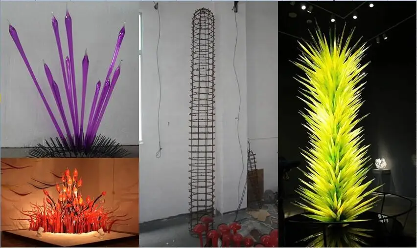 Dale-New-Glass-Sculpture-Hall-Decor-100-Hand-Blown-Art-Glass-Sculpture