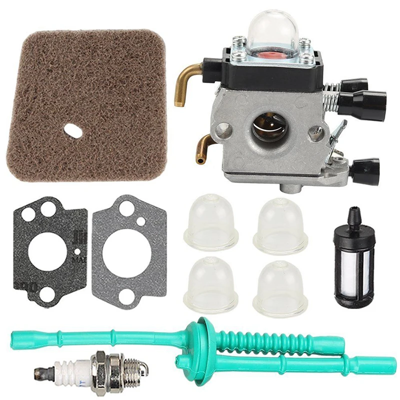 

Carburetor For STIHL FS38 FS45 FS46 FS55 KM55 FS85 Air Fuel Filter Gasket Carb