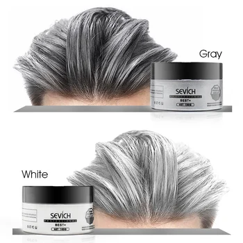 

Sevich Hair Color Wax Hair Dye Permanent Unisex Strong Hold Brown Grey Hair Colors Cream Disposable Pastel Dynamic Hairstyles