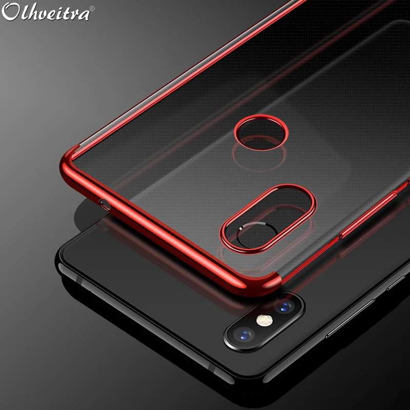 

Soft TPU Back Cover For Xiaomi Redmi 6 Pro Case TPU Protective Transparent Clear Silicone Case For Xiaomi Redmi 6A Redmi 6 Funda