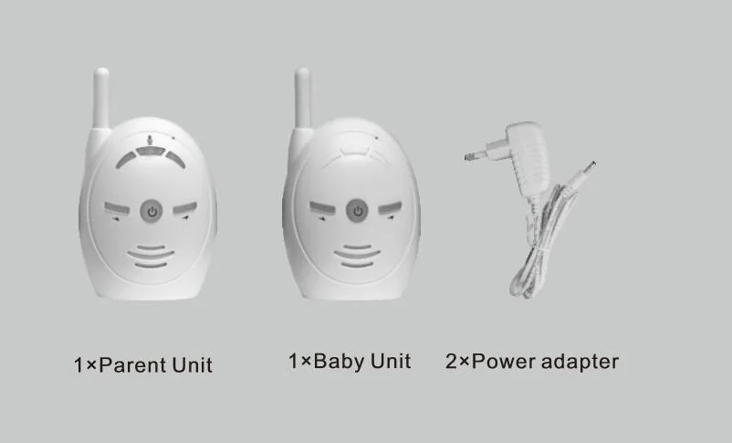 BabyKam 2,4 ГГц цифровой беспроводной аудио Cry baby monitor электронная внутренняя связь для няни радио няня детский телефон без батареи