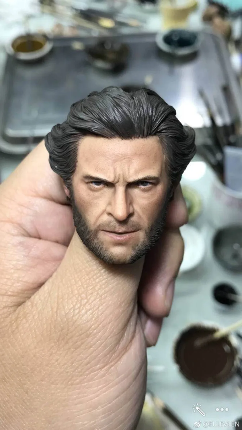 1/6th 12" Action Figure Accessory X War Prequel/Wolverine Male HeadSculpt 
