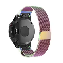Новая Миланская Магнитная Петля из нержавеющей стали для Garmin Forerunner 935 для умных часов Mar 7