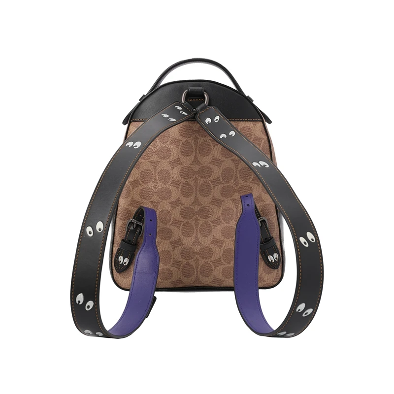 Backpac 32754 Coach khaki32716bpnsb 32754b4nq4 32716 Leder AxwBt65