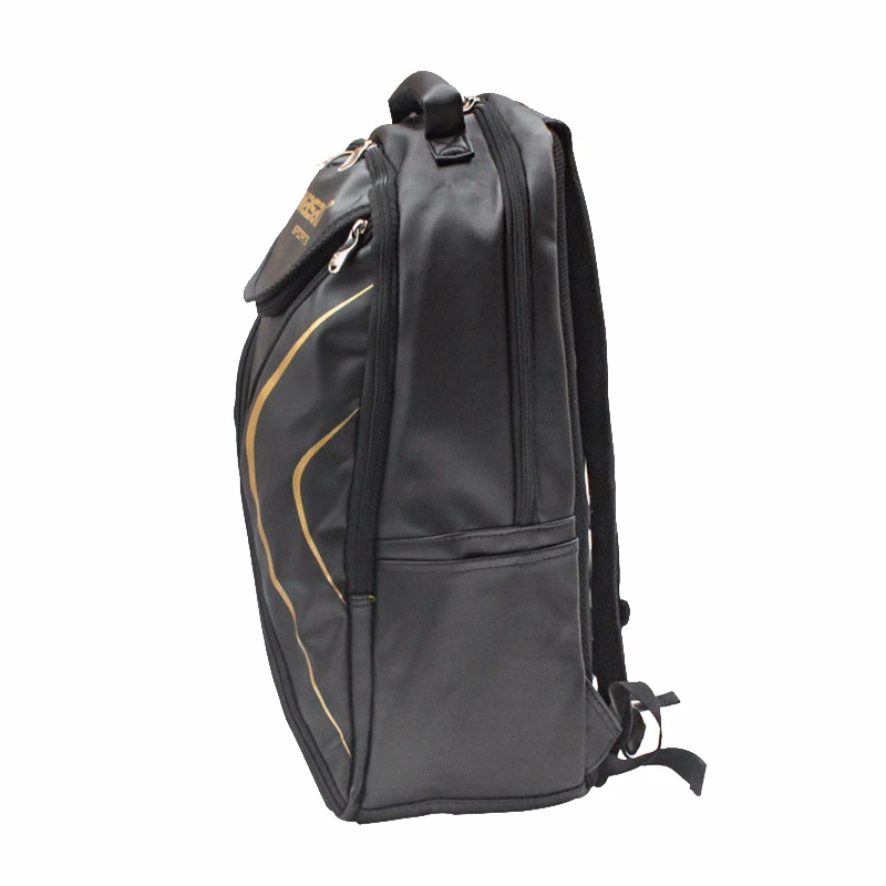 Рюкзак Kawasaki большая, вместительная, черная сумка для ракетки для бадминтона может удерживать 2-3 ракетки, аксессуары для тенниса с сумкой для обуви